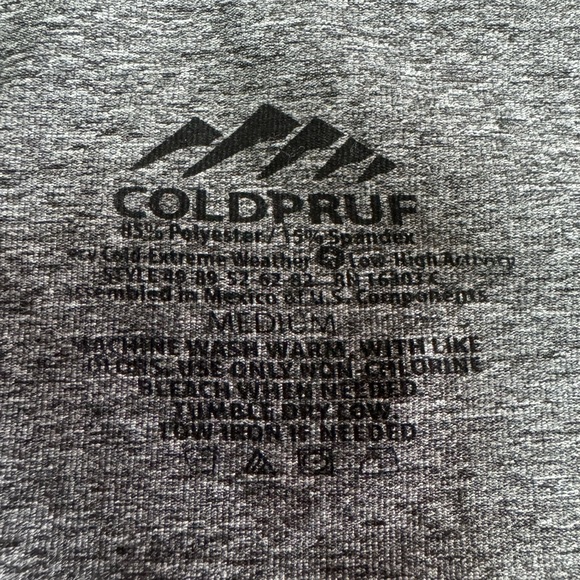 COLDPRUF long sleeve, gray, size Medium - Picture 2 of 3